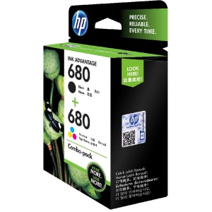 惠普（HP）680原装墨盒 适用hp 2138/2677/3636/3638/3838/3776/3777/3778/4678/5078/5088打印机 黑彩墨盒